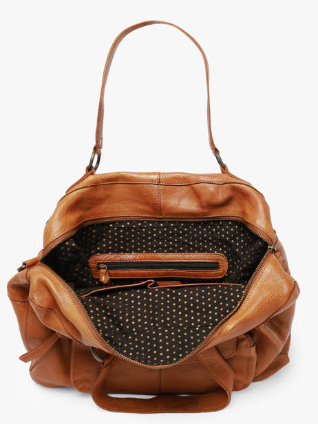 Shopper Fatima Leather Pieces Brown fatima 17090746 other view 2