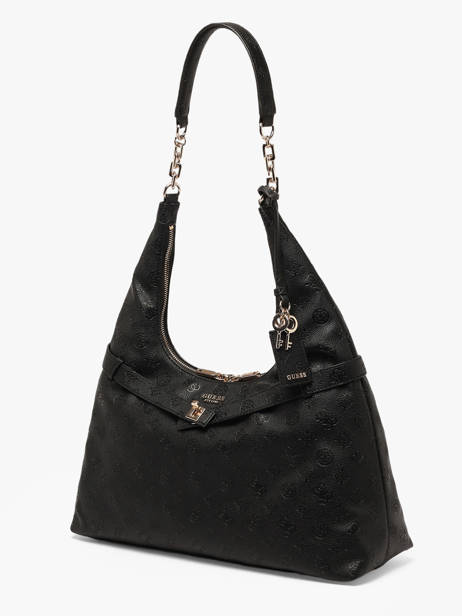 Sac Porté épaule Ella Guess Noir ella PD974601 vue secondaire 1