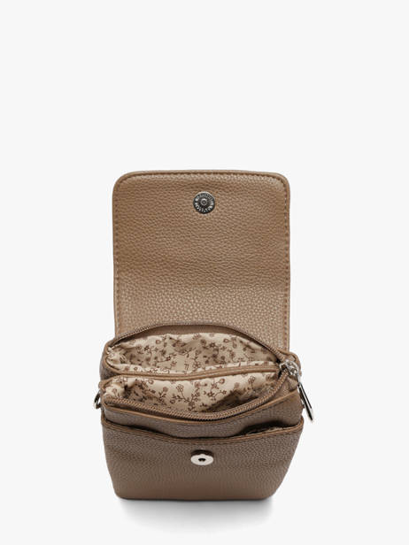Shoulder Bag Grained Flora & co Beige grained F3609 other view 1