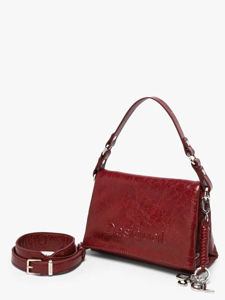 Crossbody Bag Half Logo Desigual Red half logo 26WAXP80 other view 2