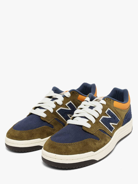 Sneakers 480 En Cuir New balance Vert men U480P1E3 vue secondaire 1