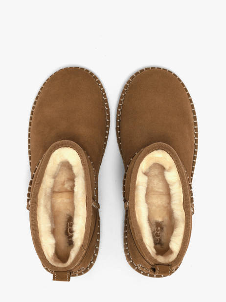 Classic Ultra Mini Botanic Ugg Beige women 1180626 other view 2