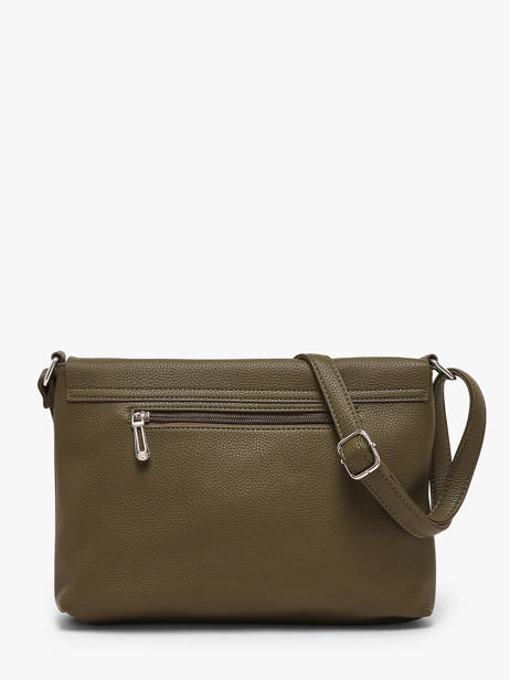 Shoulder Bag Grained Flora & co Green grained F8045 other view 3