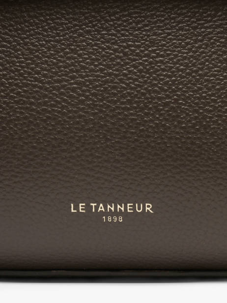 Medium Grained Leather Emilie Shoulder Bag Le tanneur Brown emily TEMI1014 other view 3