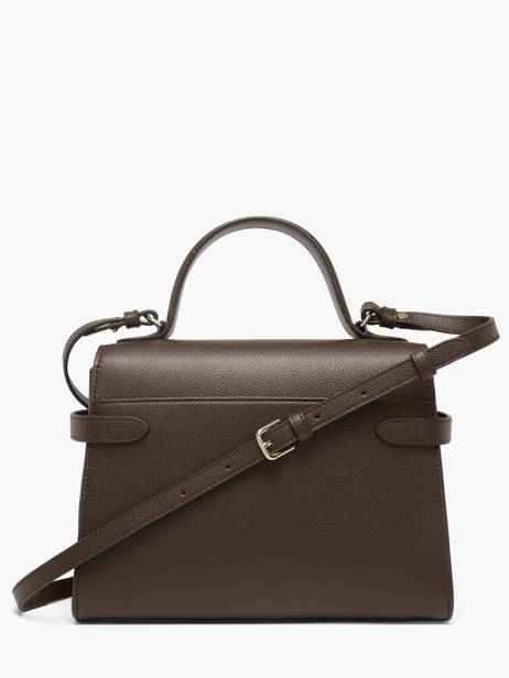 Medium Grained Leather Emilie Shoulder Bag Le tanneur Brown emily TEMI1014 other view 5