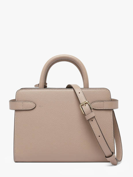Small Leather Emilie Handbag Le tanneur Beige emily PB328670 other view 5
