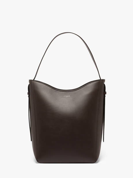 Medium Leather Céleste Hobo Bag Le tanneur Brown celeste TLES1410