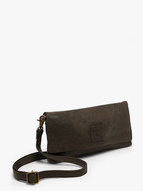 Shoulder Bag Heritage Leather Biba Green heritage BT5 other view 1