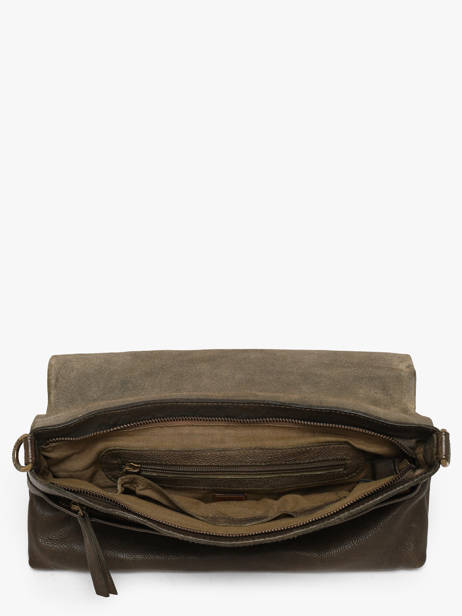 Shoulder Bag Heritage Leather Biba Green heritage BT5 other view 2