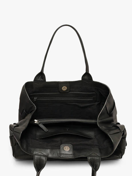 Shoulder Bag Heritage Leather Biba Black heritage WAN7L other view 2