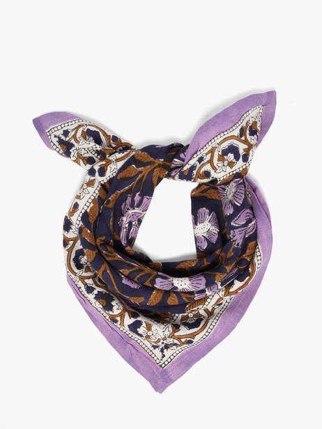 Scarf N°115 50x50 Byzantine Black foulard 115