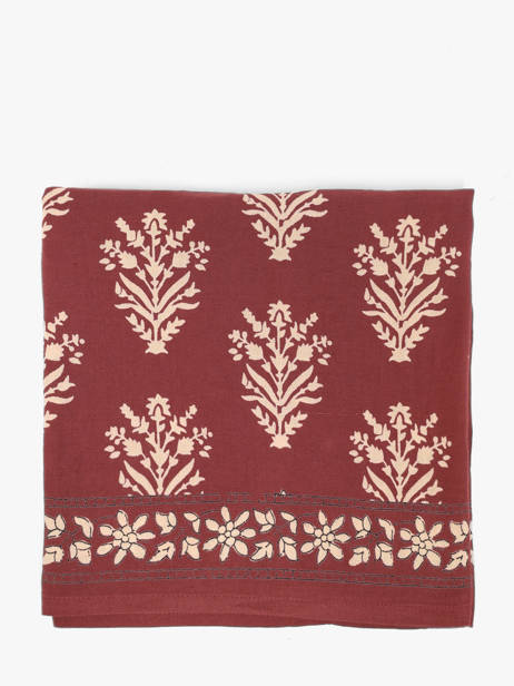 Scarf Galati 100x100 Byzantine Red foulard GAL other view 1