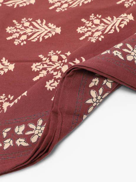 Scarf Galati 100x100 Byzantine Red foulard GAL other view 2