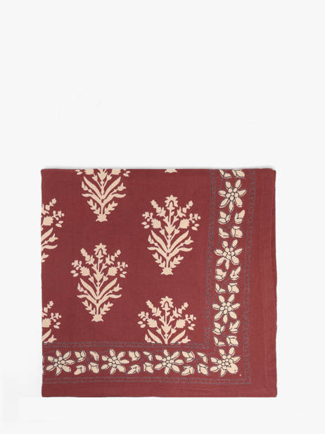 Scarf Galati 50x50 Byzantine Red foulard GAL other view 1