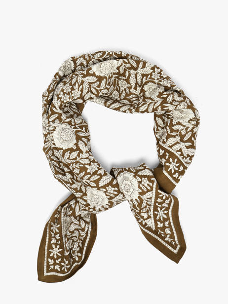 Scarf Antioche 100x100 Byzantine Green foulard ANT