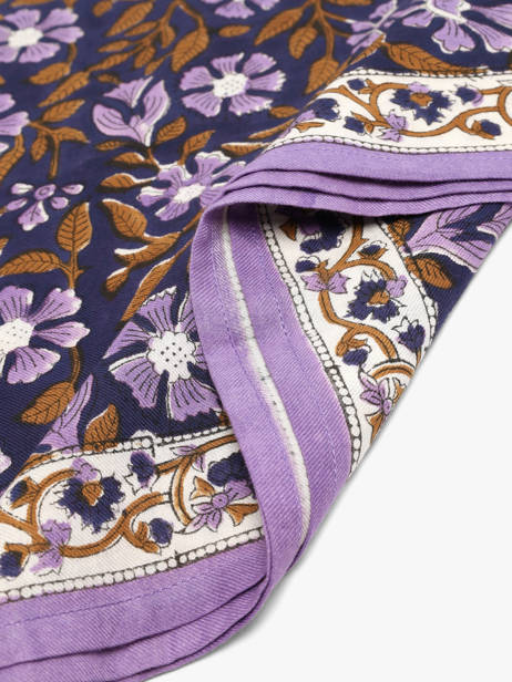 Scarf N°115 100x100 Byzantine Black foulard 115 other view 2