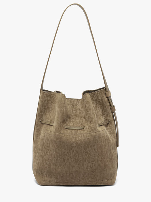 Longchamp Le roseau coulisse nubuck Handbag Brown