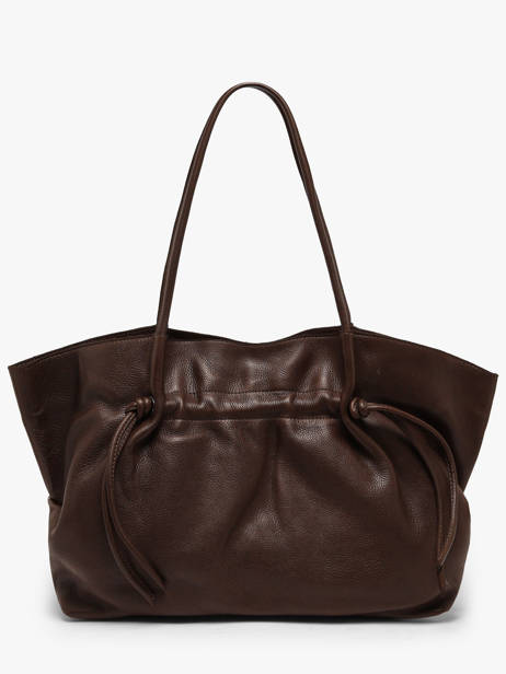 Shoulder Bag Leather Leather Biba Brown leather BUY1L other view 3