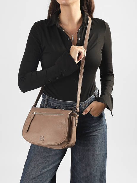 Shoulder Bag Zip Lulu castagnette Beige zip 3 other view 1