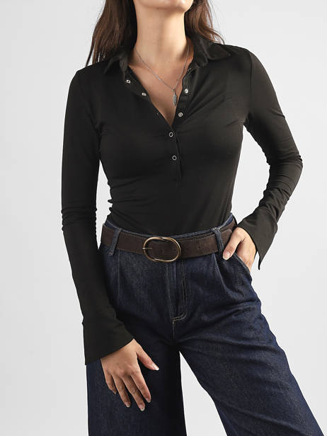 Ceinture Femme Laura Cuir Pieces Marron laura 17112619 vue secondaire 1