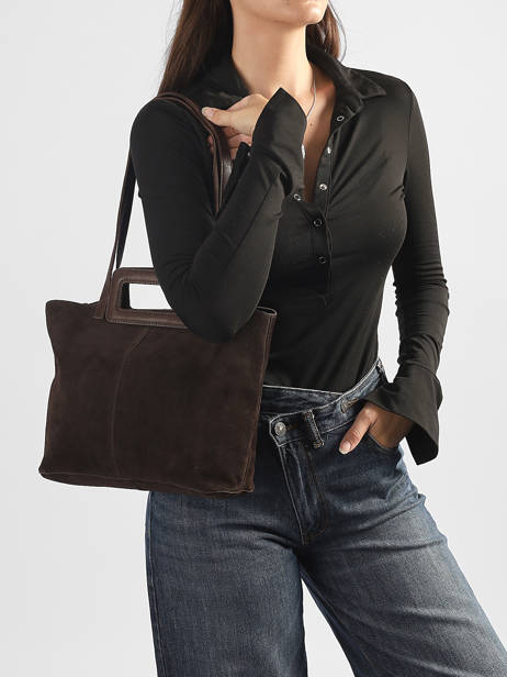 Shoulder Bag Adeline Leather Pieces Brown adeline 17166660 other view 1