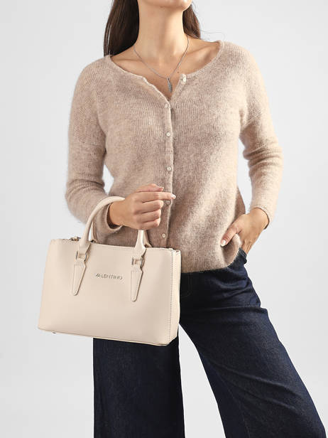 Satchel Zero Re Recycled Polyester Valentino Beige zero re VBS7B302 other view 1