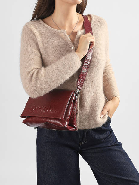 Crossbody Bag Half Logo Desigual Red half logo 26WAXP80 other view 1