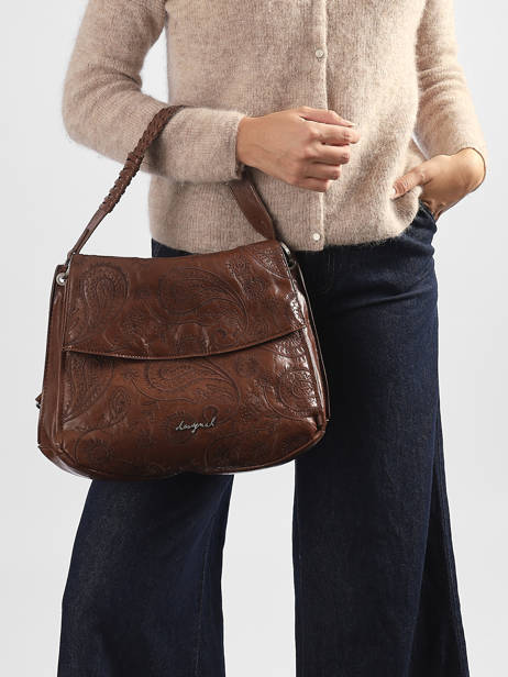 Crossbody Bag Sirocco Desigual Brown sirocco 26WAKP29 other view 2