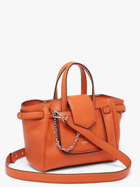 Small Satchel Thea Leather Lancel Orange thea A14221 other view 1