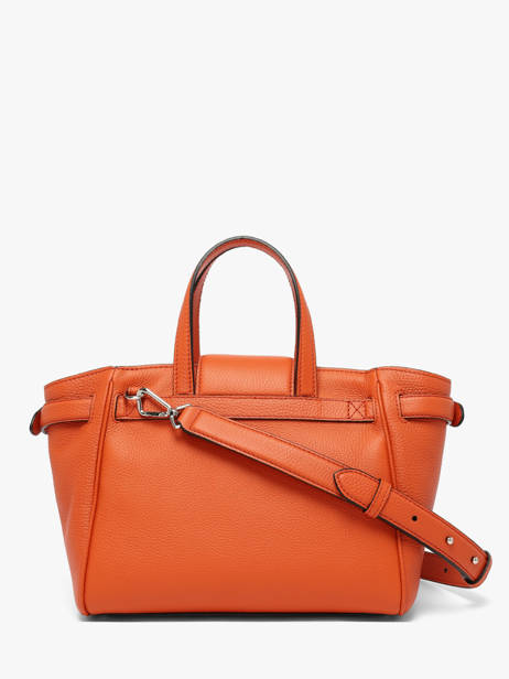 Small Satchel Thea Leather Lancel Orange thea A14221 other view 4