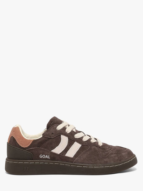 Sneakers In Leather Coolway Brown women 7623409