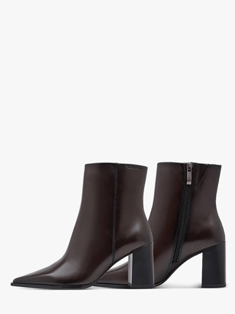 Bottines à Talon En Cuir Tamaris Marron women 47 vue secondaire 3