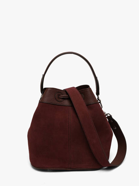 Sac Bandoulière La Suite Cuir Paul marius Rouge la suite CAPUCSUI vue secondaire 3