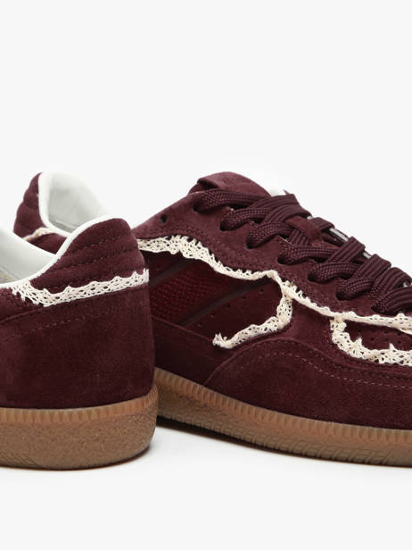 Sneakers Tb.490 In Leather Alohas Red women 10082303 other view 3