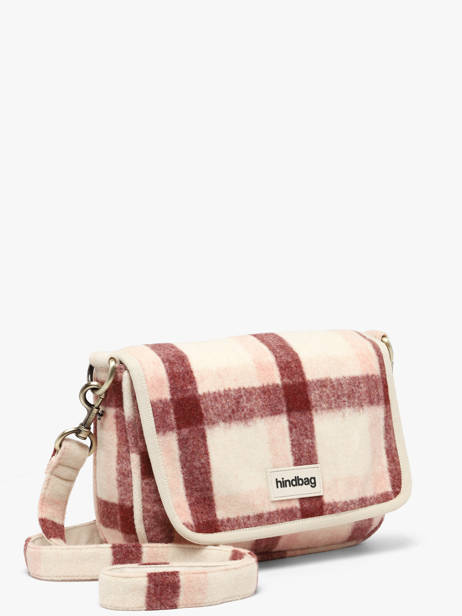 Shoulder Bag Tartan Hindbag Pink tartan TA other view 1