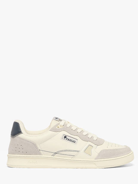 Sneakers En Cuir Faguo Blanc men 25CG3113