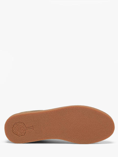 Sneakers En Cuir Faguo Vert men 26CG0203 vue secondaire 4