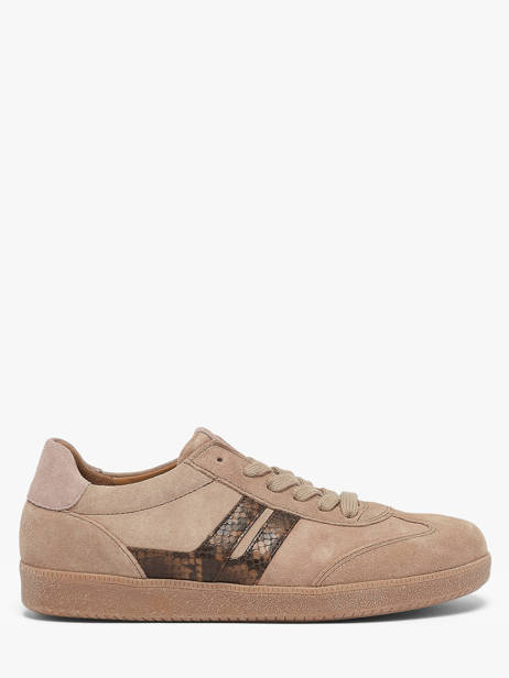 Sneakers In Leather Gabor Beige women 6