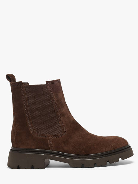 Chelsea Boots In Leather Gabor Brown women 10