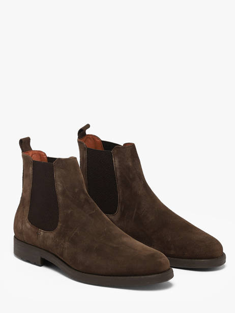 Chelsea Boots In Leather Kost Brown men B00030B other view 1