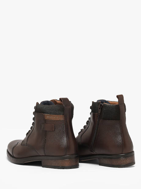 Boots In Leather Redskins Brown men SPICY2 other view 2