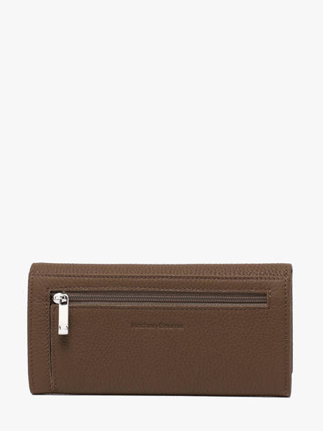 Portefeuille N City Continental Cuir Nathan baume Marron original n 185N vue secondaire 2