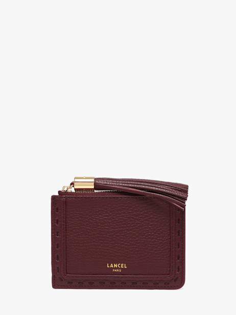 Porte-cartes Premier Flirt Cuir Lancel Violet premier flirt A14033