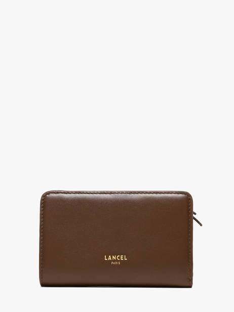 Leather Origami Wallet Lancel Brown origami A13423
