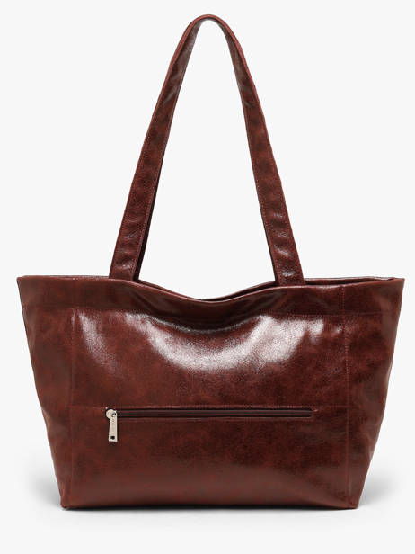 Sac Porté épaule A4 Retro Kba Polyester Lancaster Rouge retro kba 102 vue secondaire 3