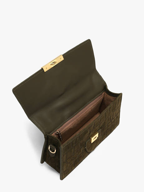 Crossbody Bag Suede Exo Lancaster Green suede exo 63 other view 2