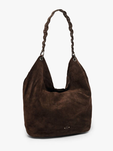 Shoulder Bag Leather Biba Brown leather ENO1L other view 1