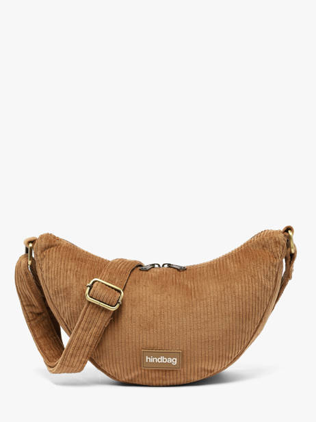 Belt Bag Velours Corduroy Hindbag Brown velours V