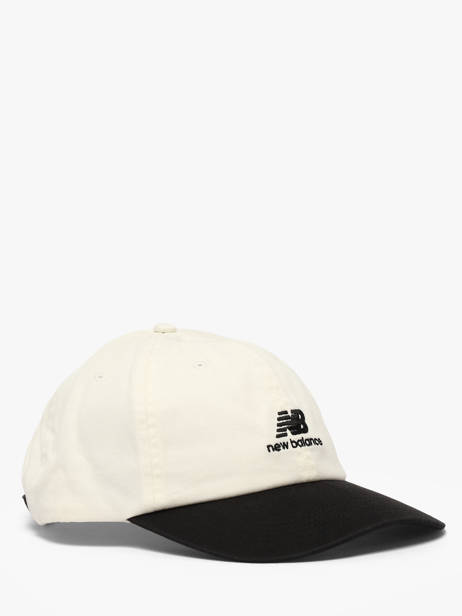 Cap New balance White caps unisex LAH53003 other view 1