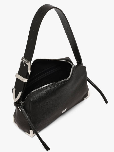 Leather Bauletto Shoulder Bag Pinko Black love bag soft 6761A3CX other view 4